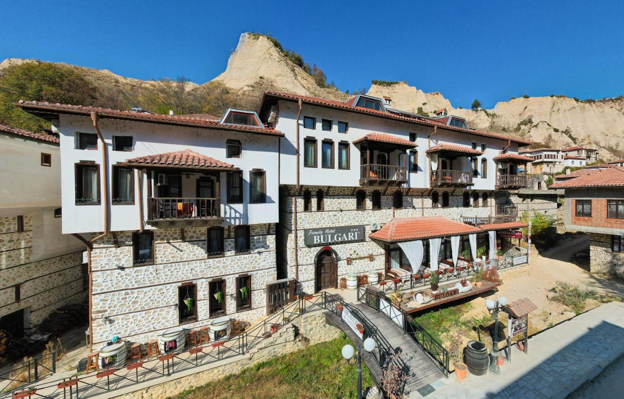 Bulgari Melnik Hotel Eksteriør billede
